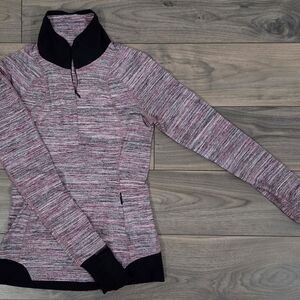 lululemon athletica Pink and Black Women's Sweater